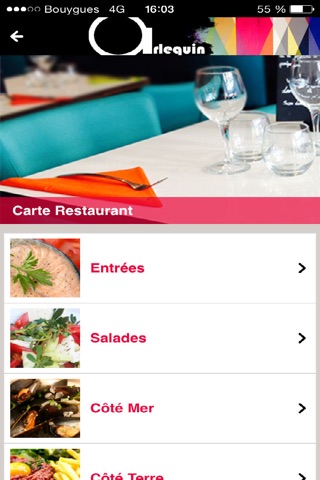 Restaurant L'Arlequin screenshot 2