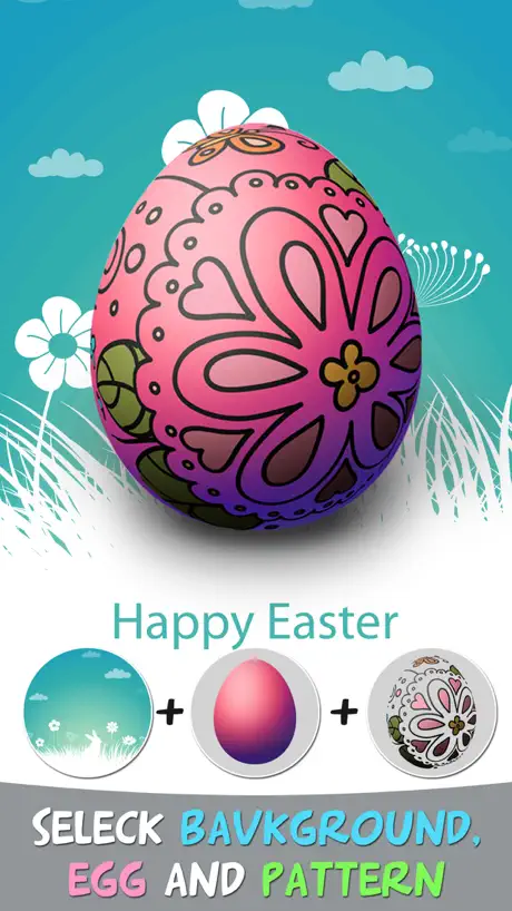 Easter Egg Painter - Virtual Simulator to Decorate Festival Eggs