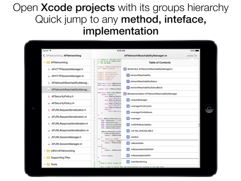 Screenshot #6 pour Code Viewer - best reader for code