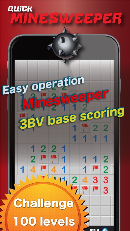 Quick Minesweeper - The Best ! screenshot 1