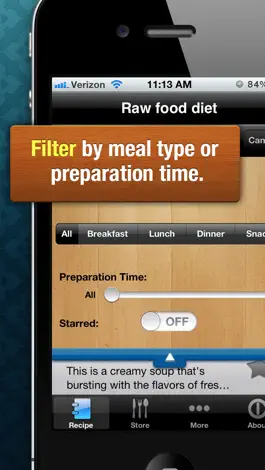 Game screenshot Raw Food Diet Free - Healthy Organic Food Recipes and Diet Tracker hack