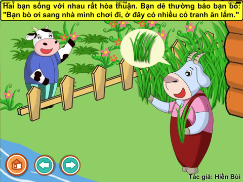 Screenshot #5 pour Bò và dê (Truyện thiếu nhi từ tác giả Hiền Bùi)