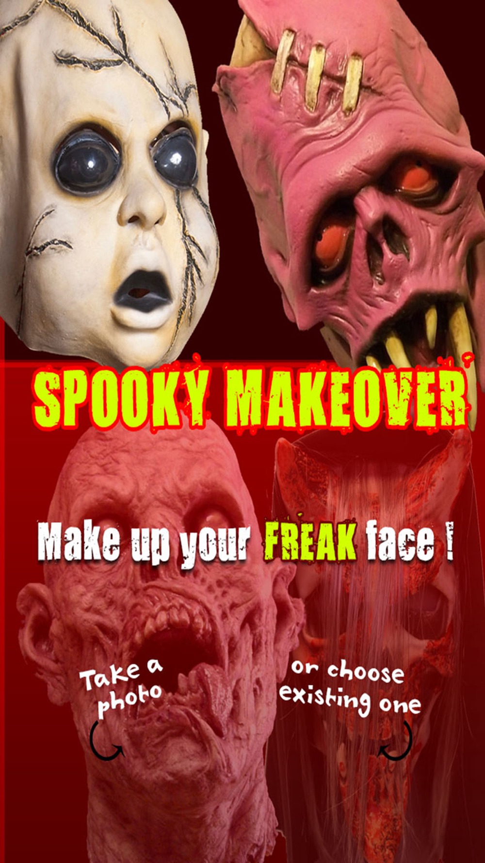 Spooky Makeover for Halloween season from photo booth Free Cheat Codes