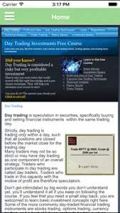 Day Trading (intraday) Course screenshot #3 for iPhone