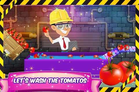 Tomato Ketchup Factory – Make carnival food in this cooking mania game for kids screenshot 3