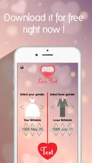 love test to find your partner - hearth tester calculator app problems & solutions and troubleshooting guide - 4
