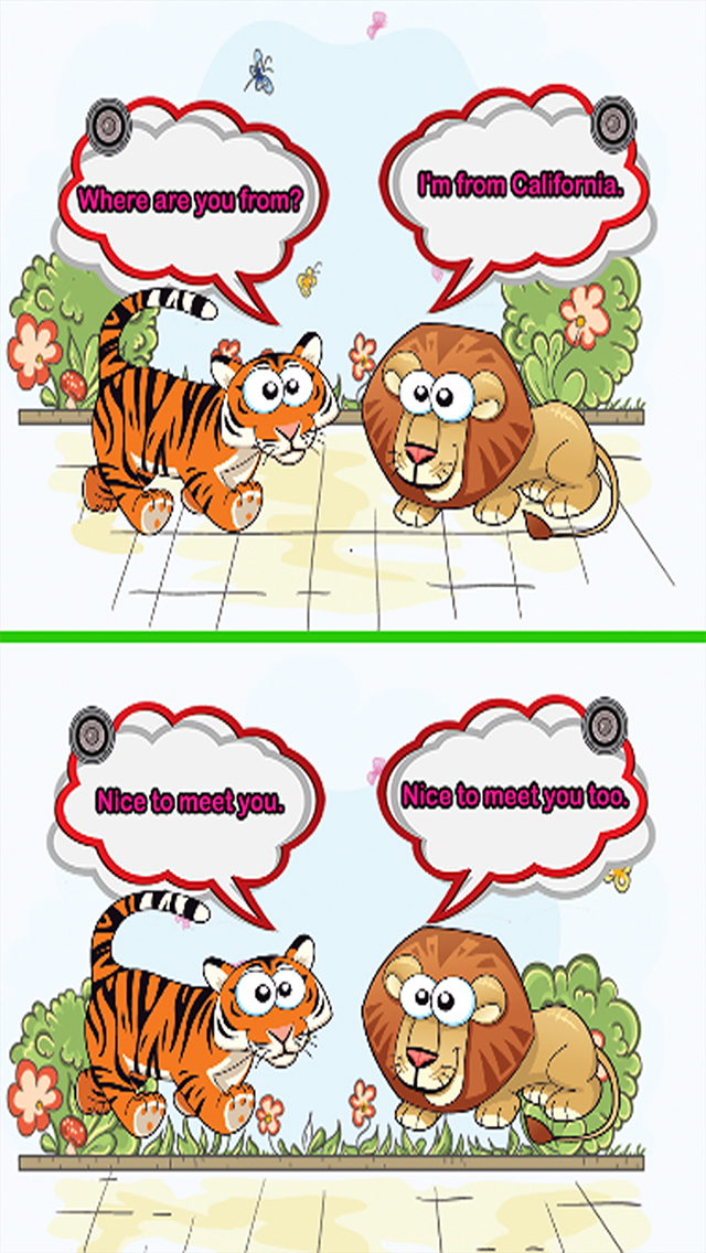 English Conversation and Vocabulary for First Grade