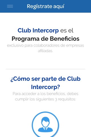 Club Intercorp APP screenshot 2