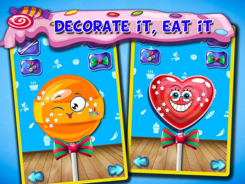 Candy Maker-free hot sweet food fun Cooking game for kids,girls & teens & family screenshot 8