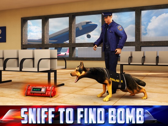 Airport Police Dog Duty Sim iPad screenshot 3 - Games app