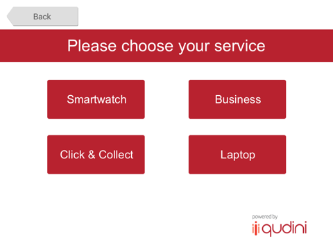 Qudini Kiosk screenshot 2