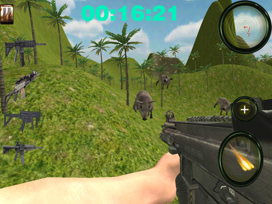 Screenshot #6 pour Boar Mountain Sniper Hunting HD