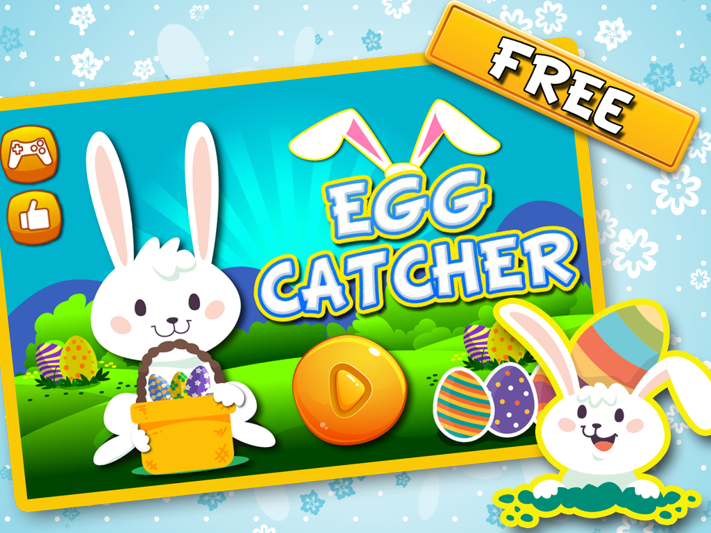 Egg Catcher lite-Play & Earn Score in this Free fun challenge basket game for kids screenshot 7