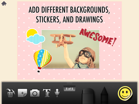 Screenshot #5 pour Little Story Creator -  Digital Scrapbooking and Photo Collage Maker