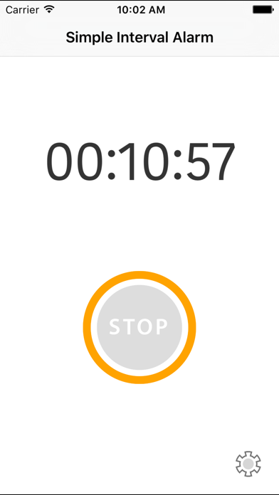 Screenshot #3 pour Simple Interval Alarm