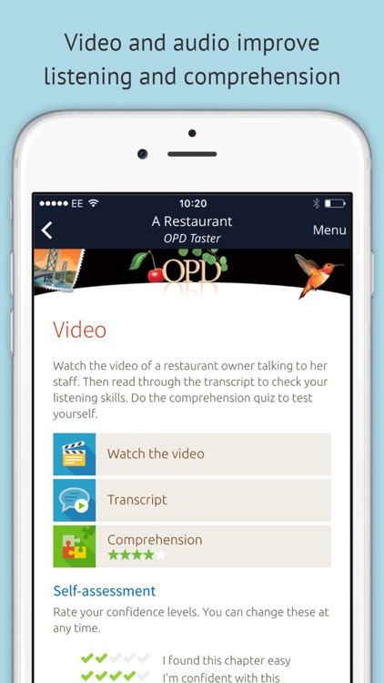 Learn and Practise: English to Go from Oxford