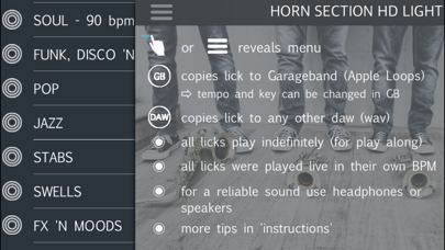 Screenshot #1 pour Horn Section HD Light