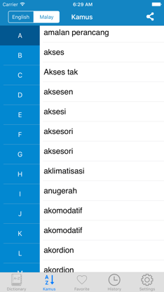 English to Malay & Malay to English Offline Dictionary screenshot 2