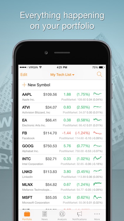 Seeking Alpha Portfolio