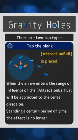 Game screenshot GravityHoles -Control the attraction- apk