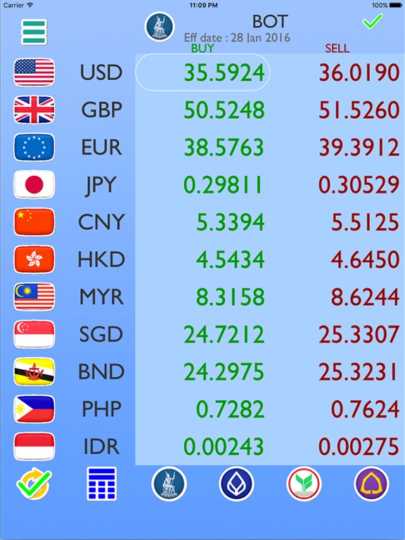 Screenshot #4 pour THB Rate