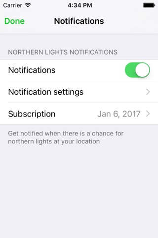 Northern Lights - Aurora alerts screenshot 2