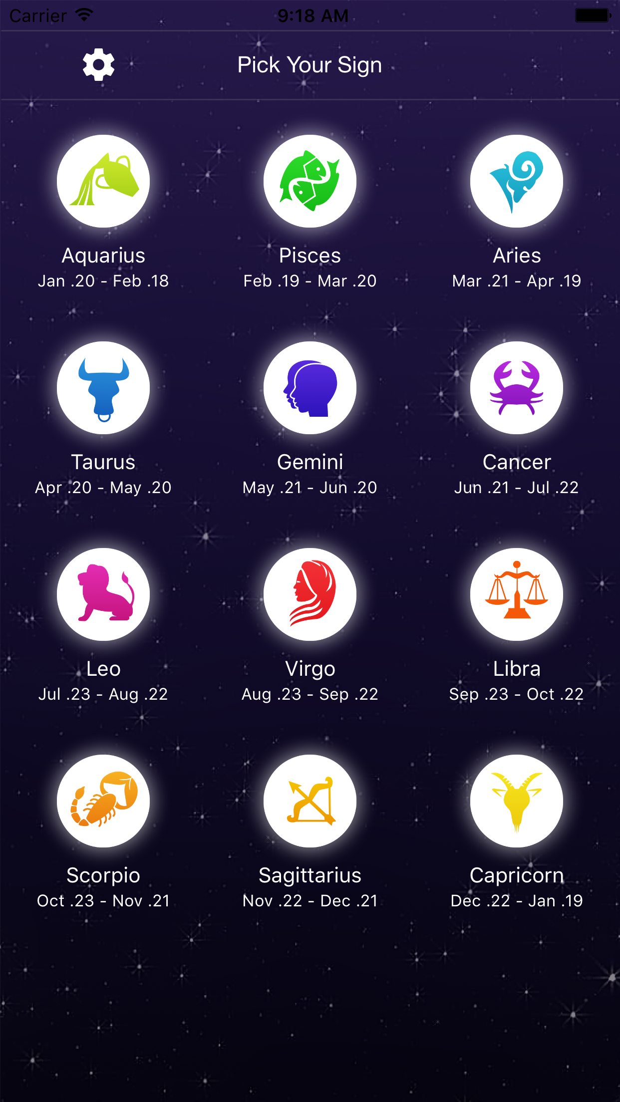 Horoscope Signs