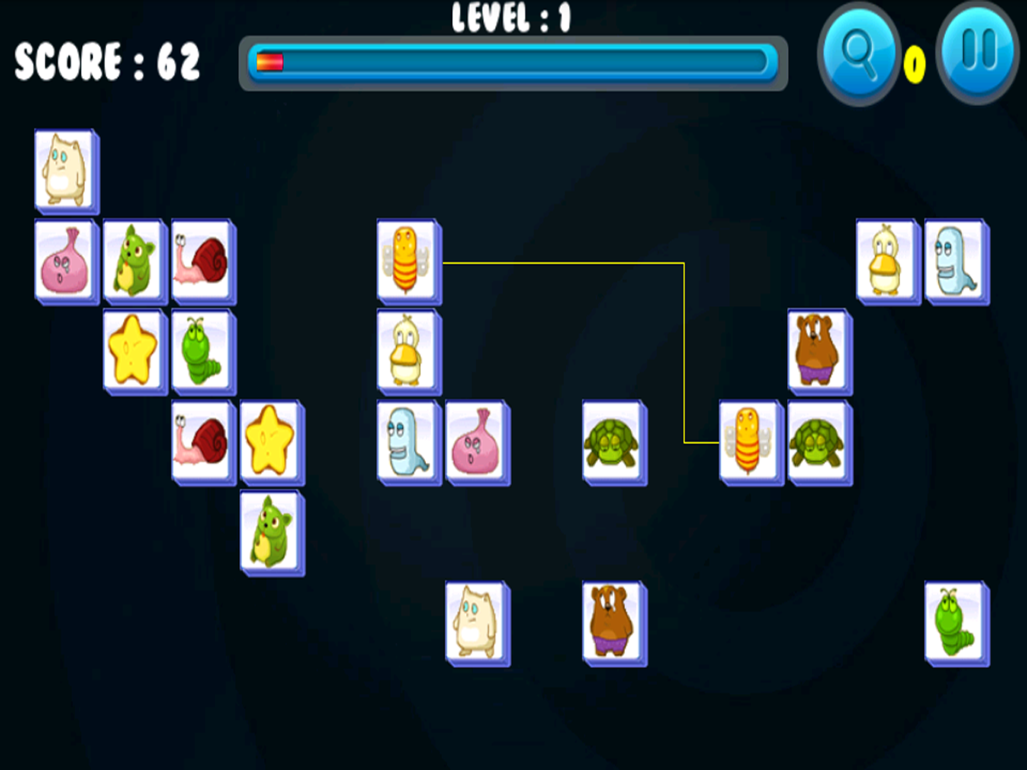Onet Connect Animal - 1010, Quadris Mania