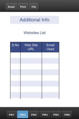 Password Lists screenshot 4