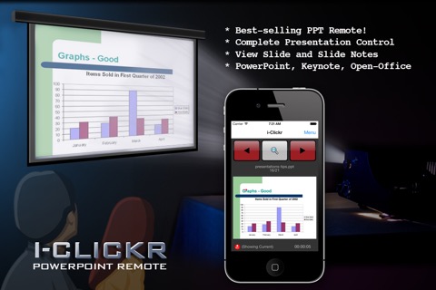 i-Clickr Remote for PowerPoint (Tablet)のおすすめ画像1