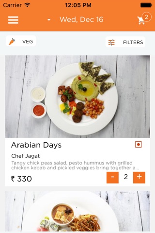 Hopping Chef App screenshot 3