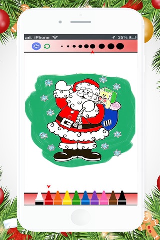 Santa Claus Coloring Book screenshot 4