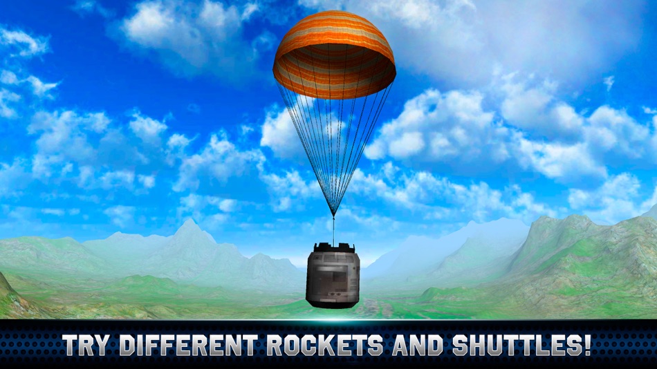 #3. Space Shuttle Flight Simulator 3D Free (iOS) 由: Tayga Games OOO