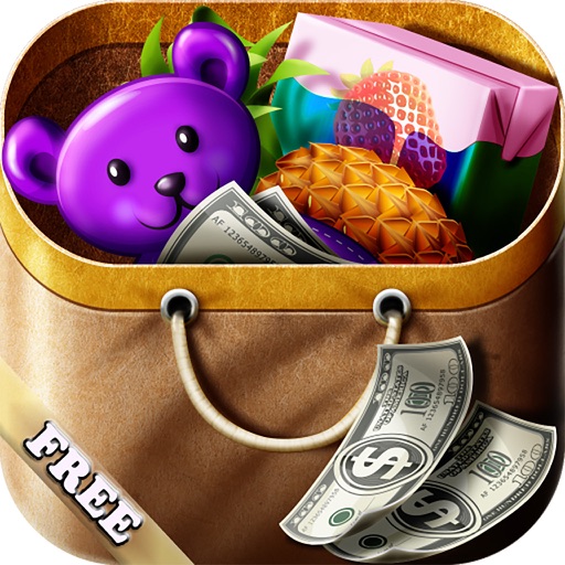 Shopping Game Kids Supermarket  help mom with the shopping list and to pay the cashier ! FREE Icon