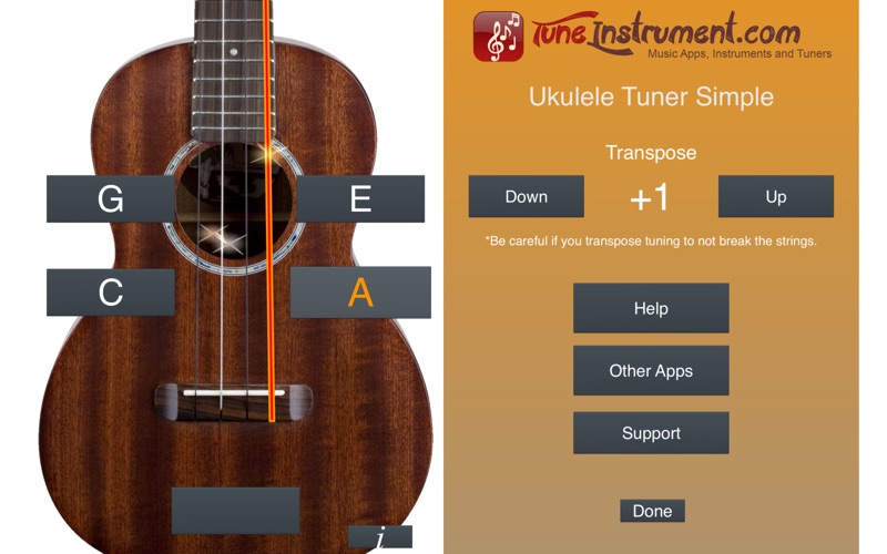 How to cancel & delete ukulele tuner simple 1