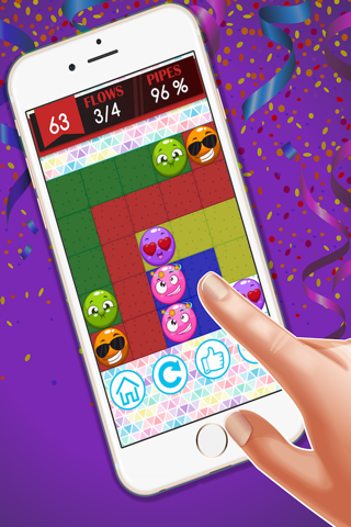 Connect Emojis Quiz : - The new cool hd game of ' emoji face join ' for boys and girls screenshot 3