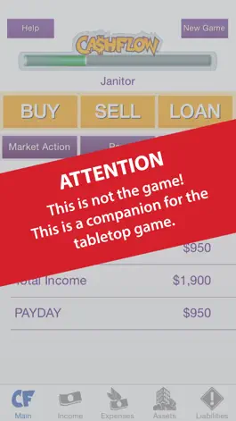 Game screenshot CASHFLOW Financial Statement Calculator mod apk