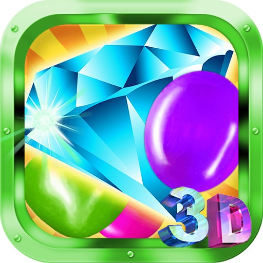 A Diamond And Jewels - Match 3 Mania Game and  Best Action Puzzle Fun! icon