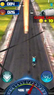 moto bike city traffic speed race 3d iphone screenshot 1