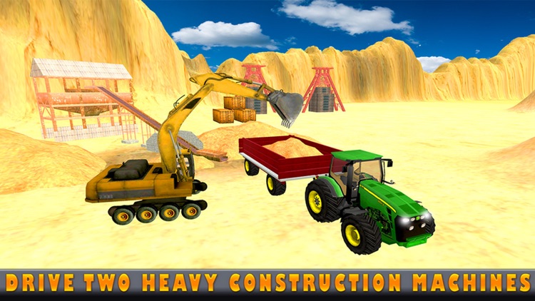 Sand Excavator Tractor Simulator