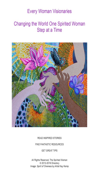 Spirited Woman - Every Woman Visionaries