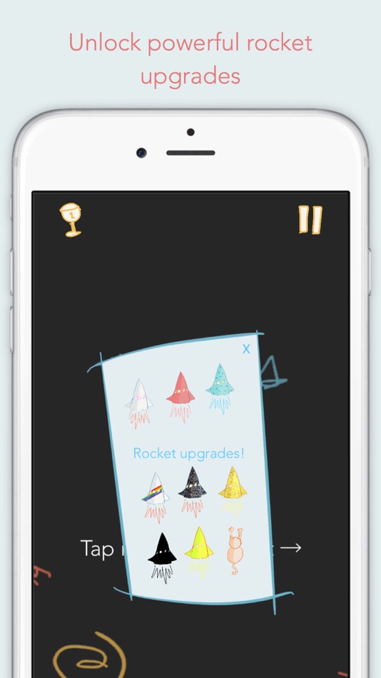 #3. Rad Rocket (iOS) 由: Richard Shilton