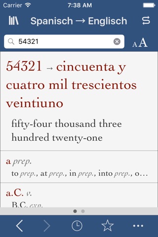 Ultralingua Spanish-English screenshot 3