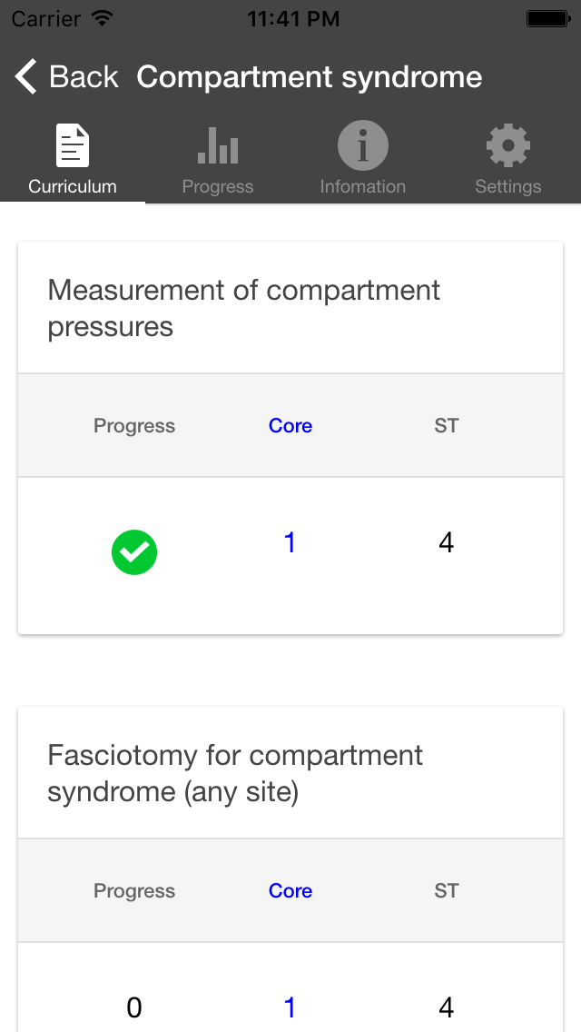 T&O Curriculum screenshot 4