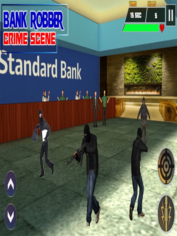 Bank Robbery Crime Scene Adventure Escape iPad screenshot
