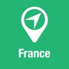 BigGuide France Map + Ultimate Tourist Guide and Offline Voice Navigator