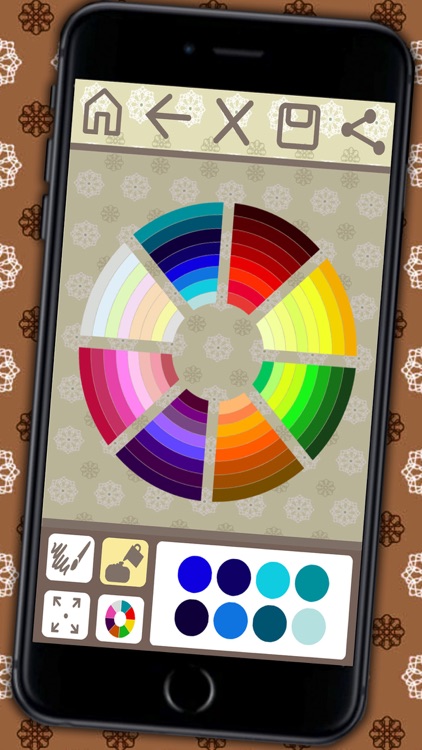 Coloring book Mandalas for adults – relax game of meditation screenshot-4