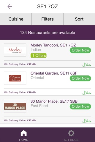 KUKD - Takeaway Food Delivery screenshot 2