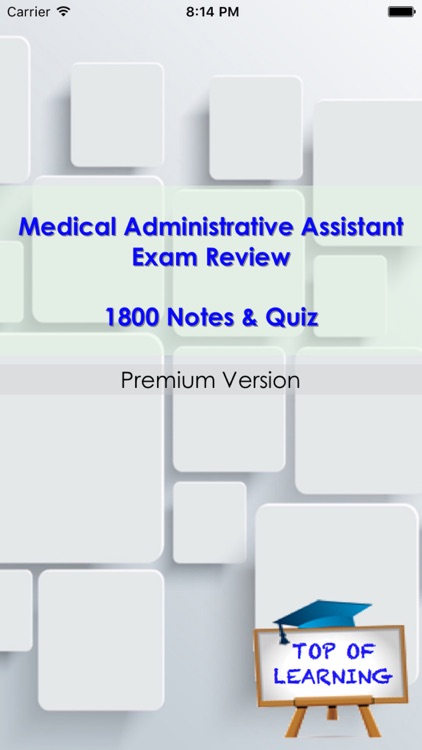 Medical Administrative Assistance Exam Review: 1800 studt notes & Quizzes