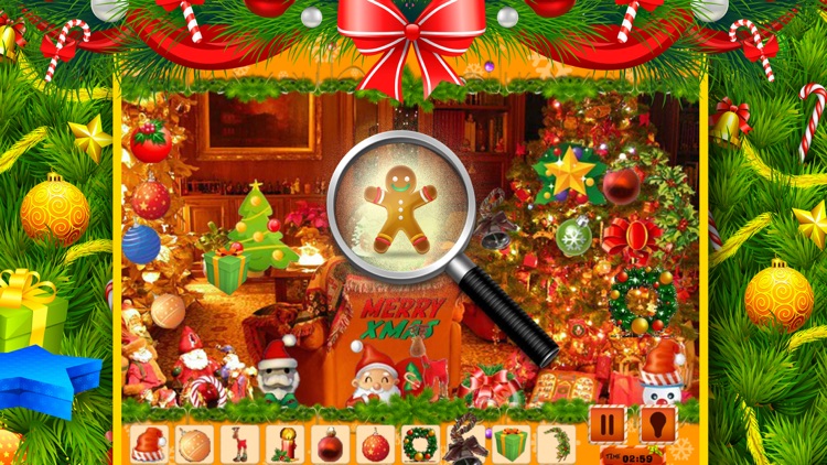Merry Christmas Hidden Objects 2016